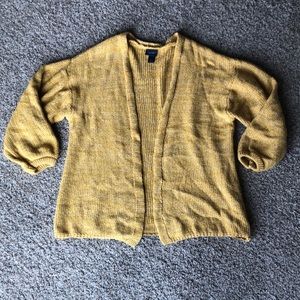 Daytrip Yellow Cardigan
